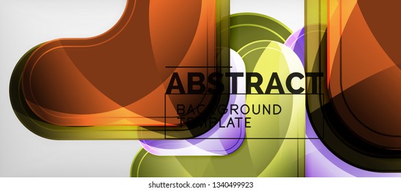 Shiny glossy arrows background, clean modern geometric design, futuristic composition, vector illustration