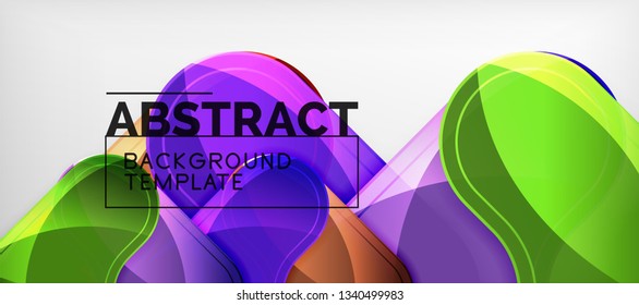 Shiny glossy arrows background, clean modern geometric design, futuristic composition, vector illustration