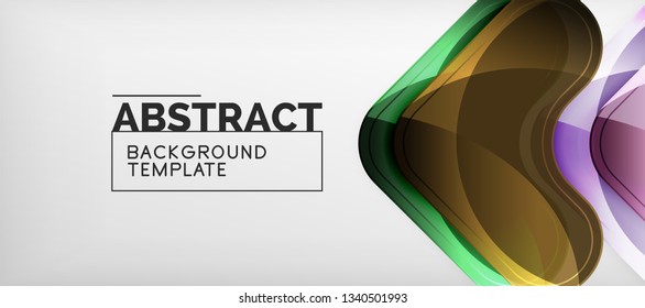Fondo brillante brillante brillante, diseño geométrico moderno limpio, composición futurista, ilustración vectorial
