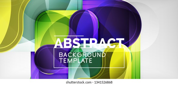 Shiny glossy arrows background, clean modern geometric design, futuristic composition, vector illustration