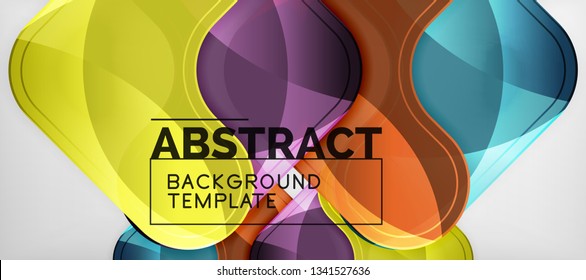 Shiny glossy arrows background, clean modern geometric design, futuristic composition, vector illustration