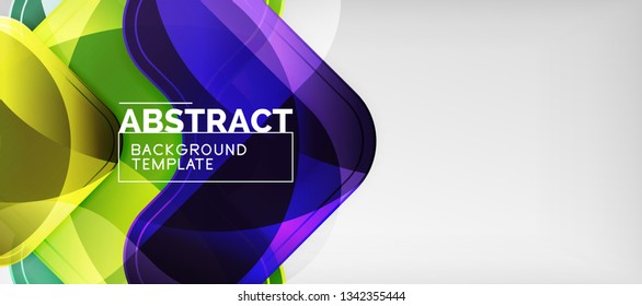Fondo brillante brillante brillante, diseño geométrico moderno limpio, composición futurista, ilustración vectorial