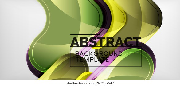 Shiny glossy arrows background, clean modern geometric design, futuristic composition, vector illustration