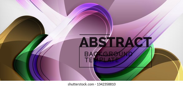 Shiny glossy arrows background, clean modern geometric design, futuristic composition, vector illustration