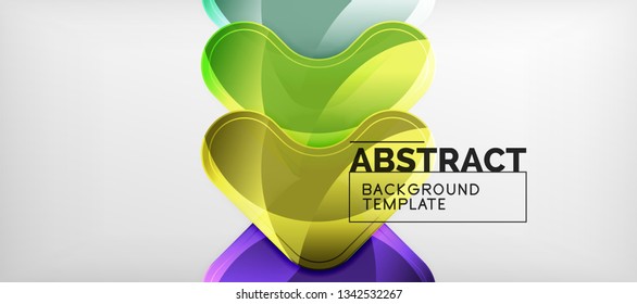 Shiny glossy arrows background, clean modern geometric design, futuristic composition, vector illustration