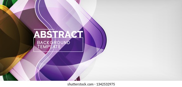 Fondo brillante brillante brillante, diseño geométrico moderno limpio, composición futurista, ilustración vectorial