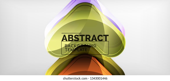 Fundo brilhante das setas brilhantes, design geométrico moderno limpo, composição futurista, ilustração vetorial