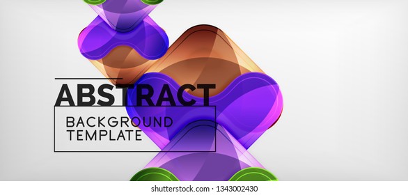 Shiny glossy arrows background, clean modern geometric design, futuristic composition, vector illustration