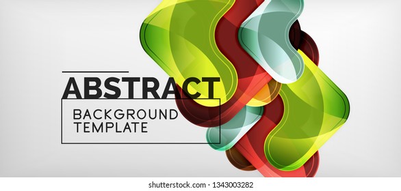 Shiny glossy arrows background, clean modern geometric design, futuristic composition, vector illustration