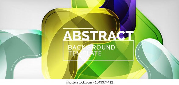 Shiny glossy arrows background, clean modern geometric design, futuristic composition, vector illustration