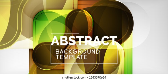 Fondo brillante brillante brillante, diseño geométrico moderno limpio, composición futurista, ilustración vectorial