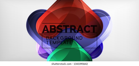 Shiny glossy arrows background, clean modern geometric design, futuristic composition, vector illustration