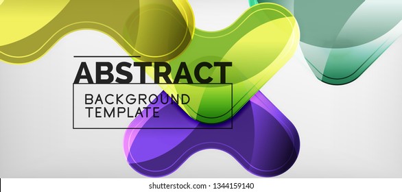 Shiny glossy arrows background, clean modern geometric design, futuristic composition, vector illustration