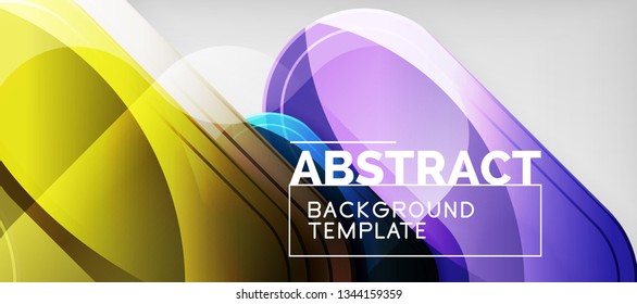 Shiny glossy arrows background, clean modern geometric design, futuristic composition, vector illustration