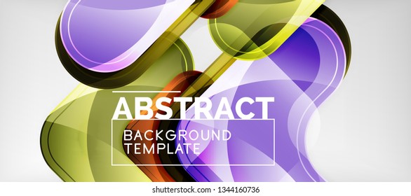 Shiny glossy arrows background, clean modern geometric design, futuristic composition, vector illustration