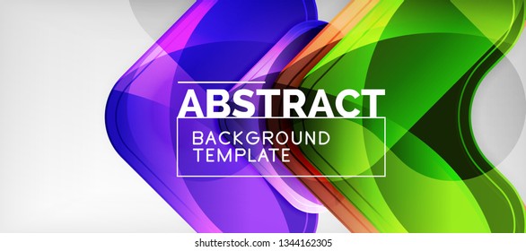 Shiny glossy arrows background, clean modern geometric design, futuristic composition, vector illustration