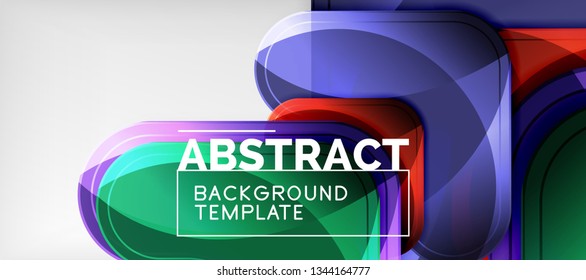 Shiny glossy arrows background, clean modern geometric design, futuristic composition, vector illustration