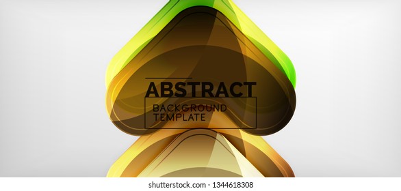 Shiny glossy arrows background, clean modern geometric design, futuristic composition, vector illustration