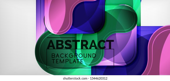 Shiny glossy arrows background, clean modern geometric design, futuristic composition, vector illustration