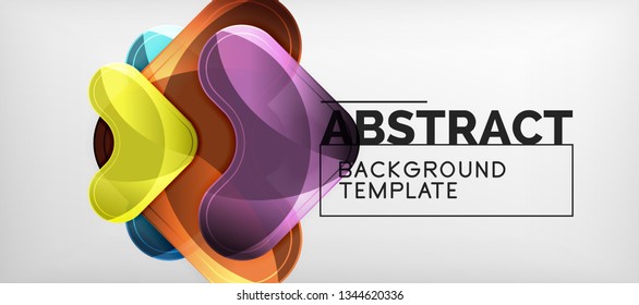 Shiny glossy arrows background, clean modern geometric design, futuristic composition, vector illustration