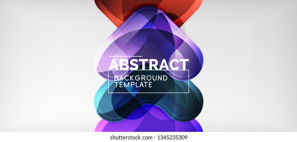 Shiny glossy arrows background, clean modern geometric design, futuristic composition, vector illustration