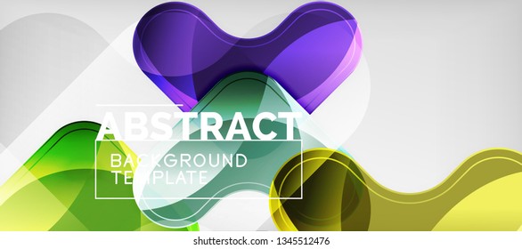 Shiny glossy arrows background, clean modern geometric design, futuristic composition, vector illustration