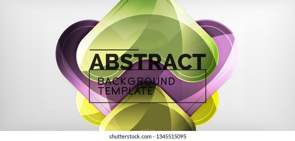 Shiny glossy arrows background, clean modern geometric design, futuristic composition, vector illustration