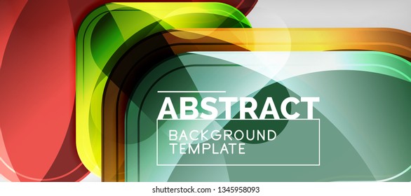 Shiny glossy arrows background, clean modern geometric design, futuristic composition, vector illustration