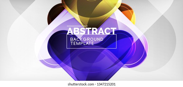 Shiny glossy arrows background, clean modern geometric design, futuristic composition, vector illustration