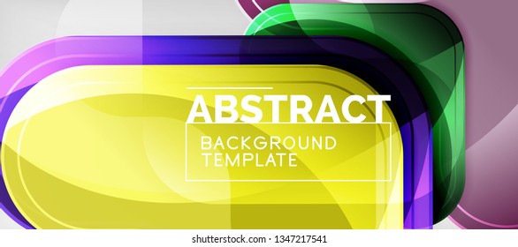 Shiny glossy arrows background, clean modern geometric design, futuristic composition, vector illustration