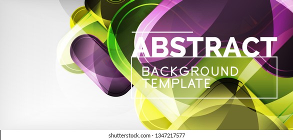 Shiny glossy arrows background, clean modern geometric design, futuristic composition, vector illustration