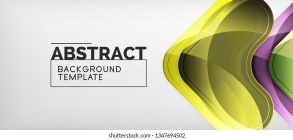 Fondo brillante brillante brillante, diseño geométrico moderno limpio, composición futurista, ilustración vectorial