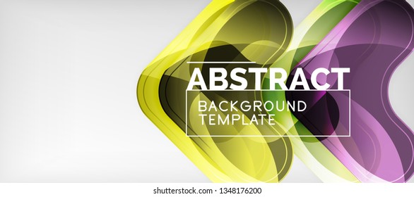 Shiny glossy arrows background, clean modern geometric design, futuristic composition, vector illustration