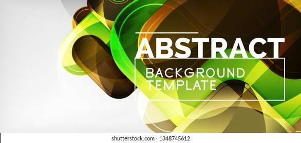 Shiny glossy arrows background, clean modern geometric design, futuristic composition, vector illustration