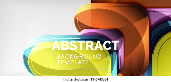 Shiny glossy arrows background, clean modern geometric design, futuristic composition, vector illustration