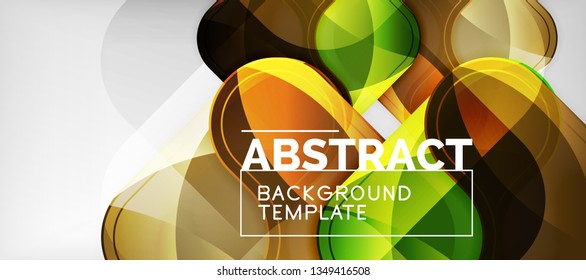 Shiny glossy arrows background, clean modern geometric design, futuristic composition, vector illustration