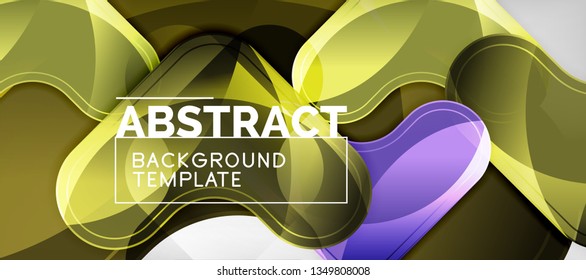 Shiny glossy arrows background, clean modern geometric design, futuristic composition, vector illustration