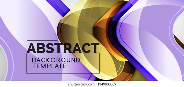 Shiny glossy arrows background, clean modern geometric design, futuristic composition, vector illustration