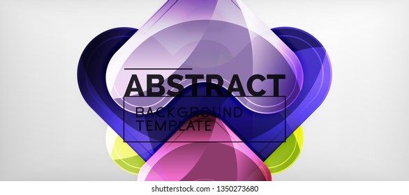 Shiny glossy arrows background, clean modern geometric design, futuristic composition, vector illustration