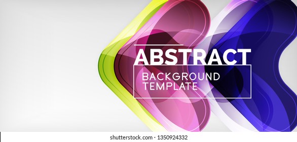 Shiny glossy arrows background, clean modern geometric design, futuristic composition, vector illustration