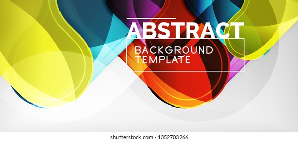 Shiny glossy arrows background, clean modern geometric design, futuristic composition, vector illustration