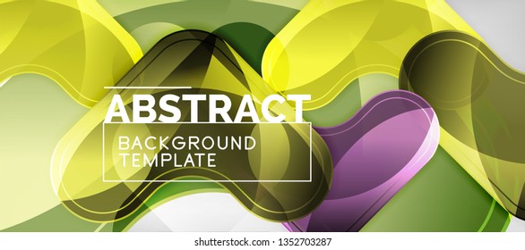 Shiny glossy arrows background, clean modern geometric design, futuristic composition, vector illustration