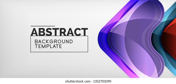 Shiny glossy arrows background, clean modern geometric design, futuristic composition, vector illustration