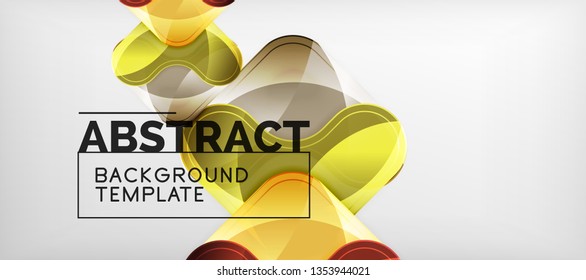Shiny glossy arrows background, clean modern geometric design, futuristic composition, vector illustration