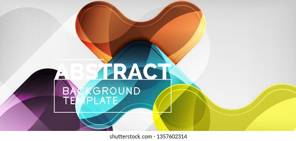 Shiny glossy arrows background, clean modern geometric design, futuristic composition, vector illustration