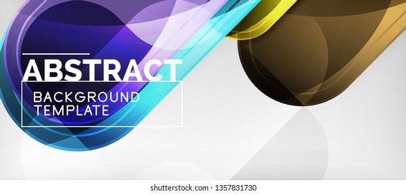 Shiny glossy arrows background, clean modern geometric design, futuristic composition, vector illustration