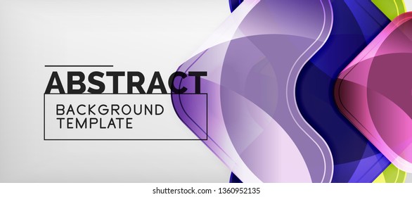 Shiny glossy arrows background, clean modern geometric design, futuristic composition, vector illustration