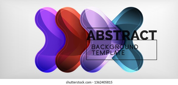 Shiny glossy arrows background, clean modern geometric design, futuristic composition, vector illustration