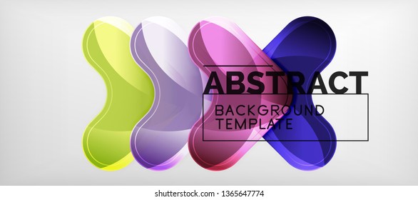 Fondo brillante brillante brillante, diseño geométrico moderno limpio, composición futurista, ilustración vectorial