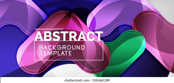Shiny glossy arrows background, clean modern geometric design, futuristic composition, vector illustration